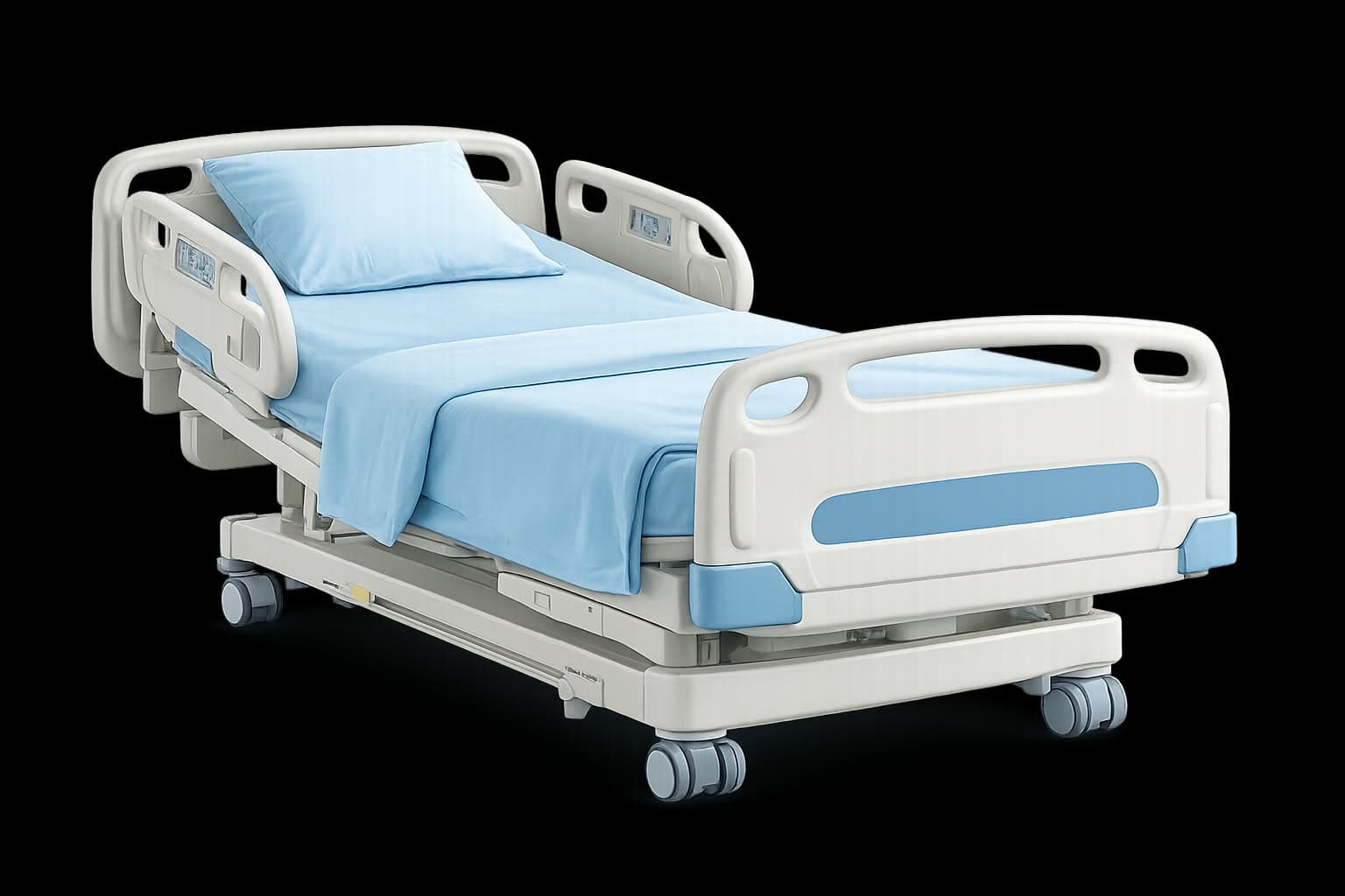 3-Crank Manual Hospital Bed