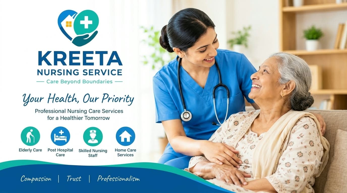 Kreeta Nursing Service โ Trusted Healthcare At Your Doorstep